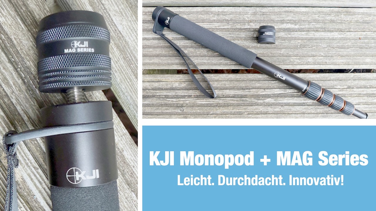 KJI Monopod und Mag Series &ndash; der vielseitige Jagd- und Wanderstock mit anziehender Wirkung