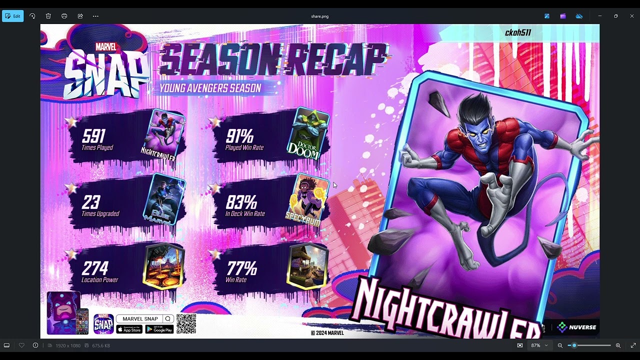[MARVEL SNAP] Young Avengers Season Recap!