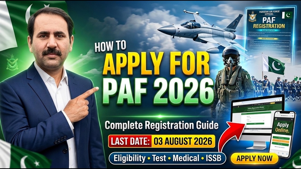 ✈️ Как поступить на службу в ВВС Пакистана (PAF) офицером 2026 | Проф. д-р Шераз Ахмад