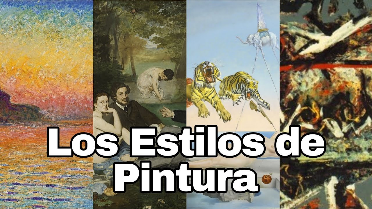 Descubre los diferentes estilos de pintura: del realismo al arte pop