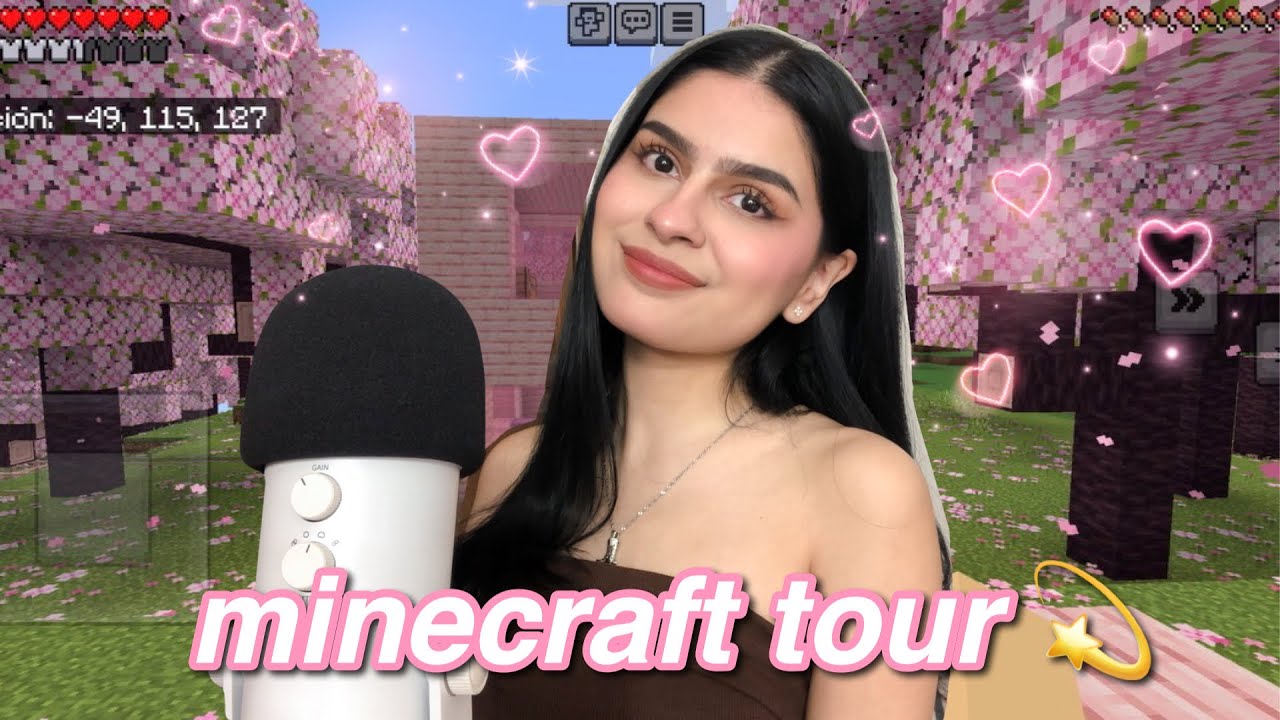 asmr | tour por mi mundo en minecraft