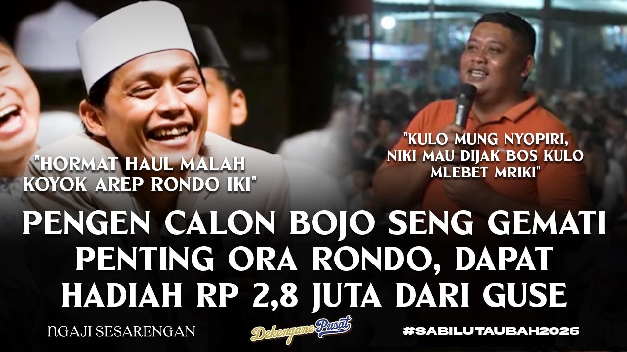 REJEKI SUPIR! Awalnya Cuma Antar Bos Datang HAUL AKBAR, Dipanggil Gus Iqdam Dapat HADIAH Rp 2,8 JUTA