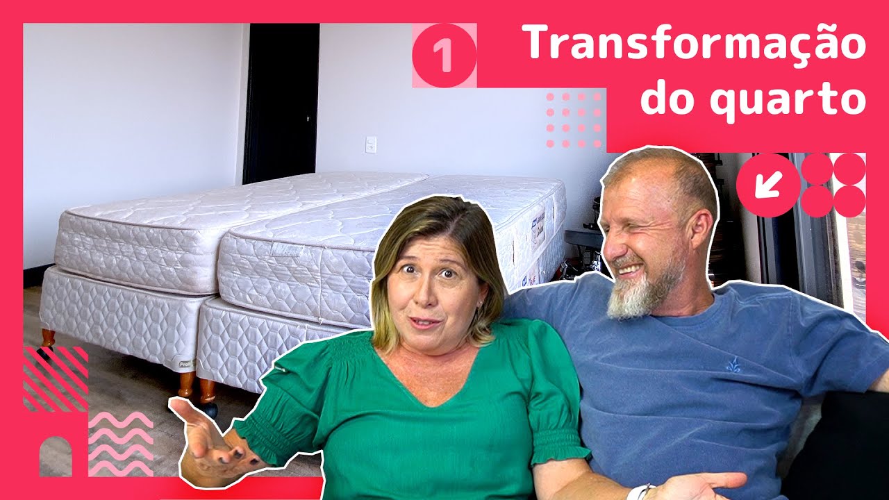 Come&ccedil;amos a transforma&ccedil;&atilde;o do quarto: #NaHobra Ep. 01 | Quarto Rosana e Maury