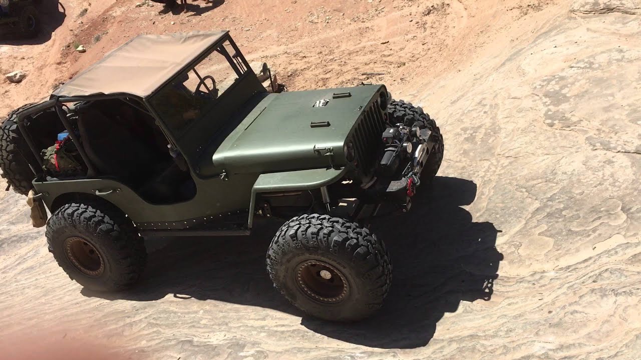 Willys MB Flat Fender Run on Backwards Bill EJS 2016