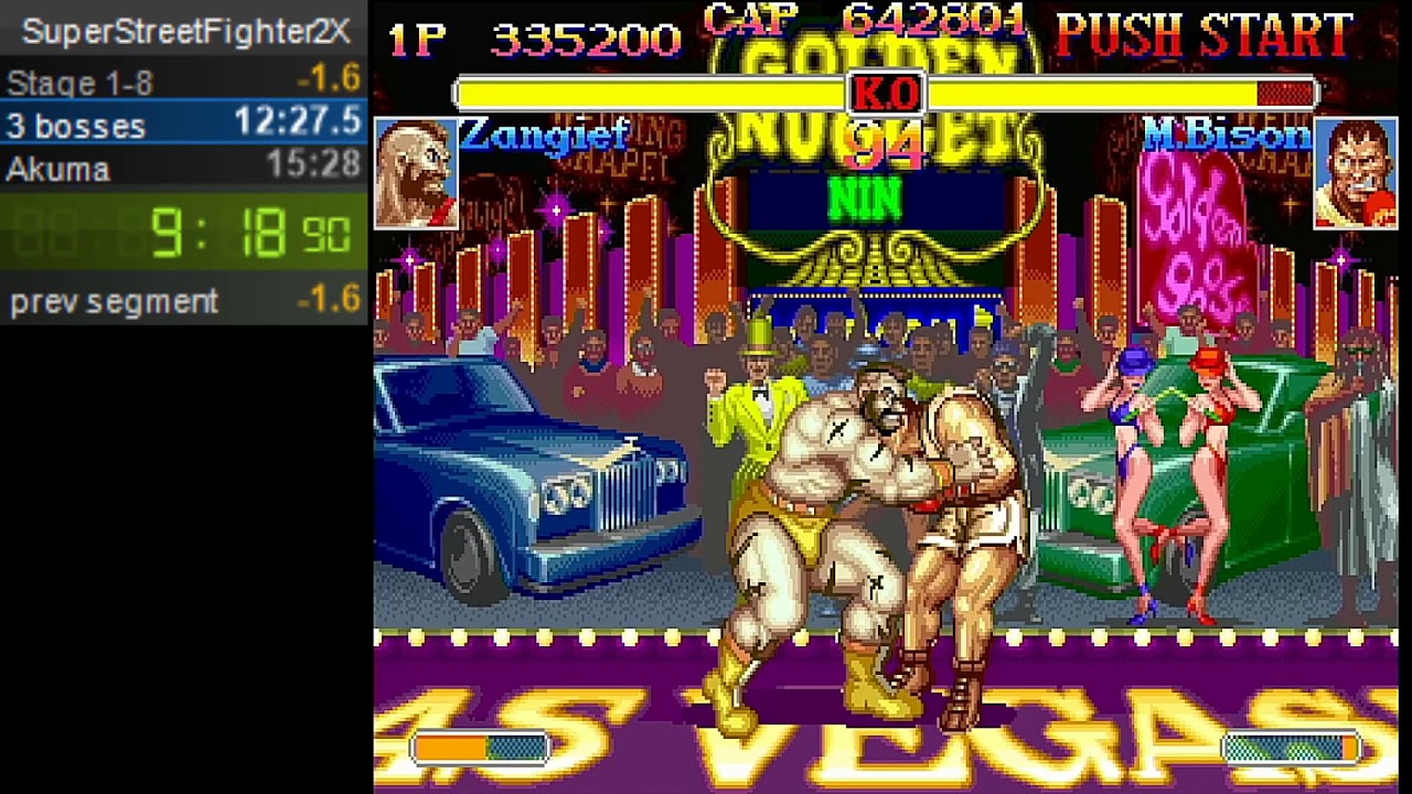 New Record (13:28) Super Street Fighter 2 Turbo Speedrun (Zangief)