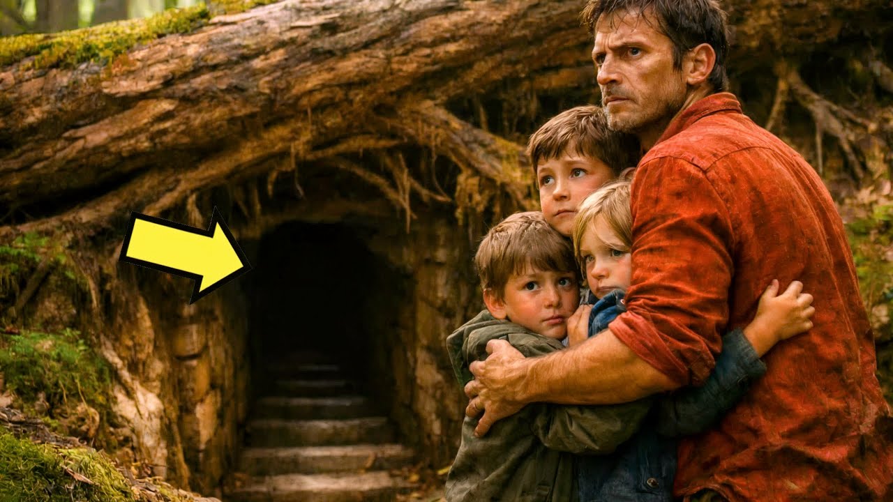 WIDOWED DAD DISCOVERS A HIDDEN PASSAGE UNDER THE TRUNK… AND THE SECRET SHOCKS
