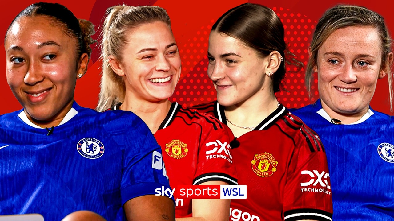 Lauren James and Erin Cuthbert vs Jess Park and Fridolina Rolfö | Who Knows Who Best?