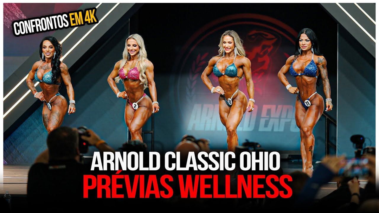 PRÉVIAS WELLNESS ARNOLD OHIO 2024!! | *confrontos em 4k*