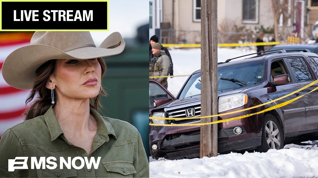 LIVE: Kristi Noem speaks after Minneapolis woman fatally shot by ICE agent