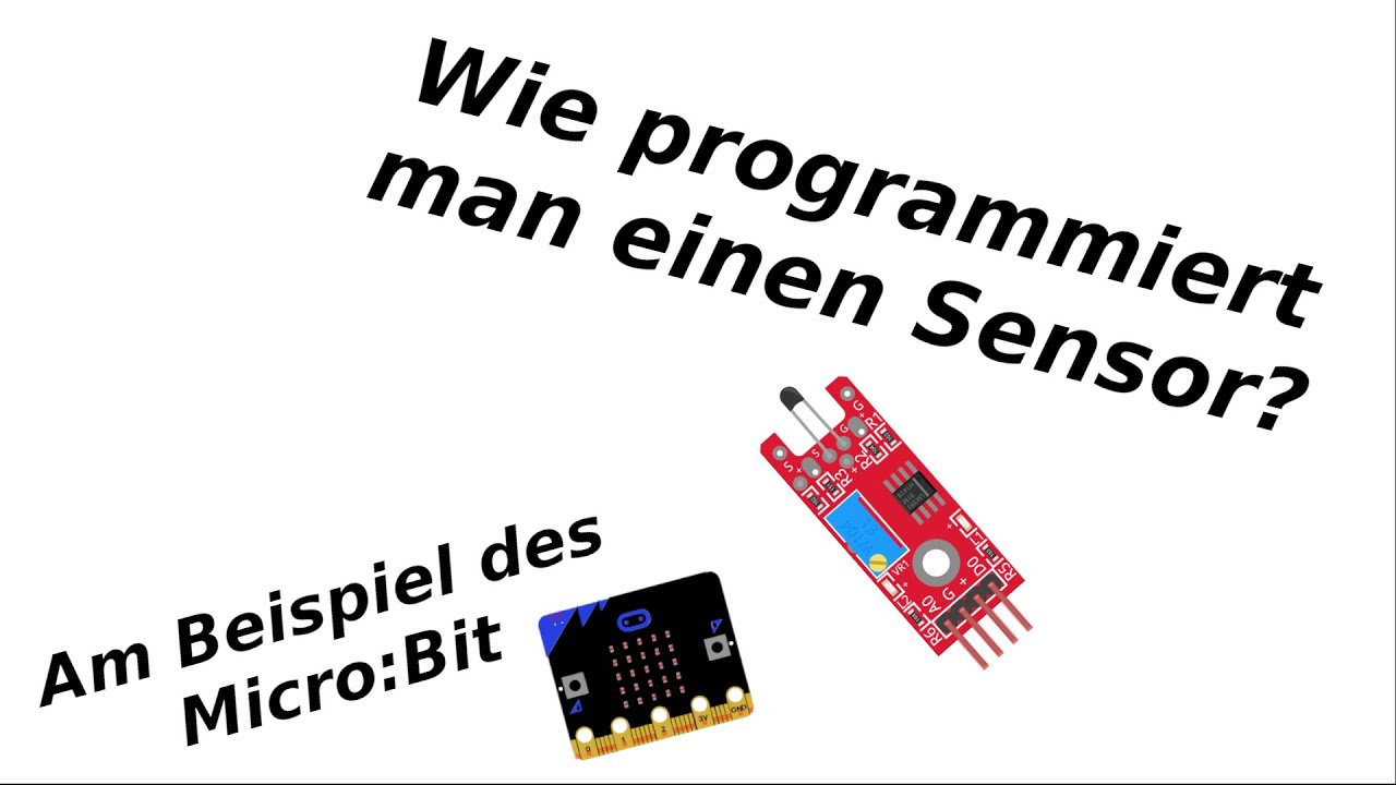 Wie nutzt und programmiert man einen Sensor? - Am Beispiel des Micro:Bit