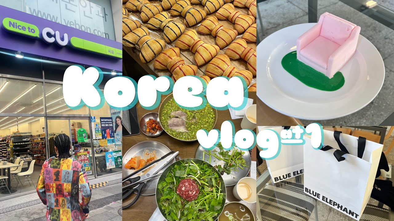 【韓国vlog🇰🇷#43 】3泊4日ソウル旅🛋️🎀part.1 可愛いカフェにユッケ食べまくったので、氷点下7度も余裕でした。韓国/明洞/聖水/ソウルの森/狎鴎亭ロデオ