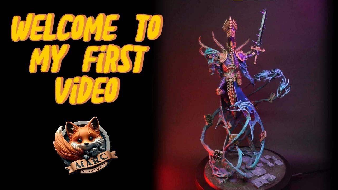 Welcome to Marc Miniatures and my first Video