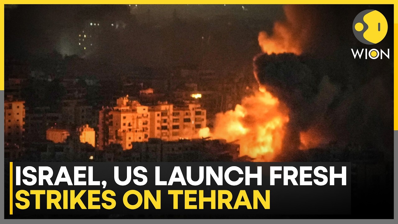 Israel, US Unleash Fresh Strikes On Tehran: Thousands Throng Pro-Govt Al-Quds Rally | WION