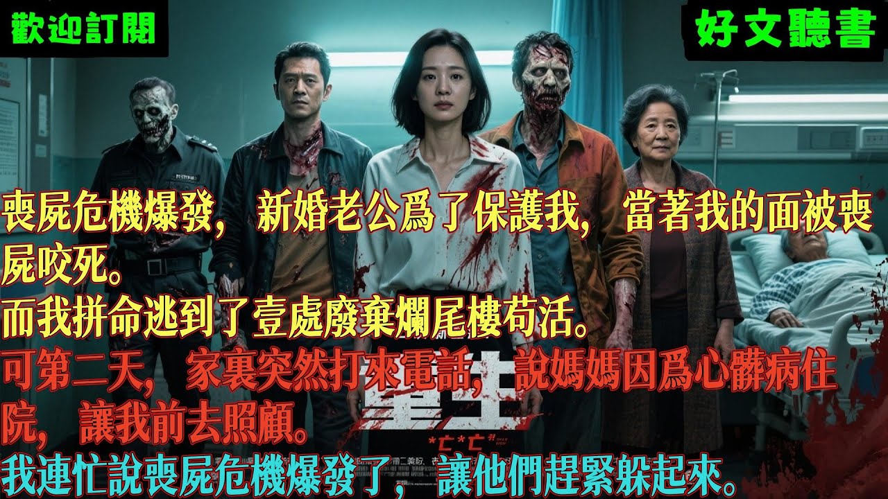 已完結爽文《喪屍末世來臨後，爸媽卻打電話讓我去醫院》顧宴禮老公 #小说#完結爽文#一口氣聽完#有聲書