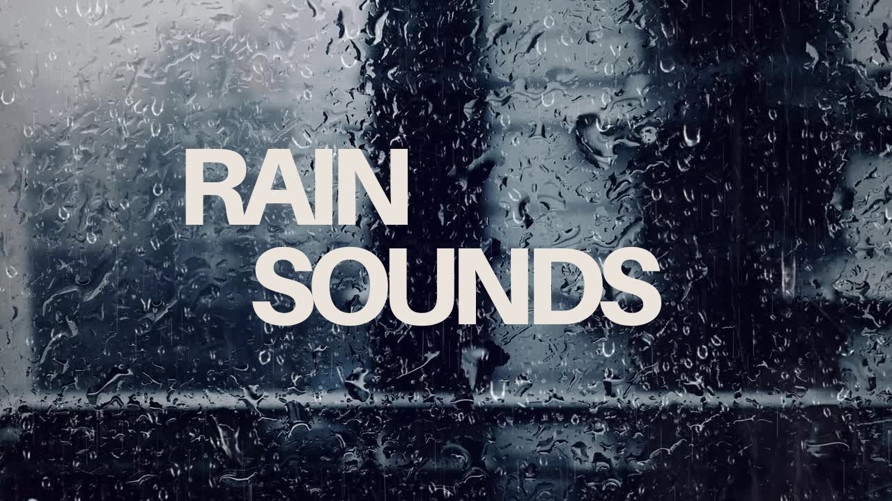 Gentle Rain on Window – 12 Hours Rain Sounds for Deep Sleep No Thunder
