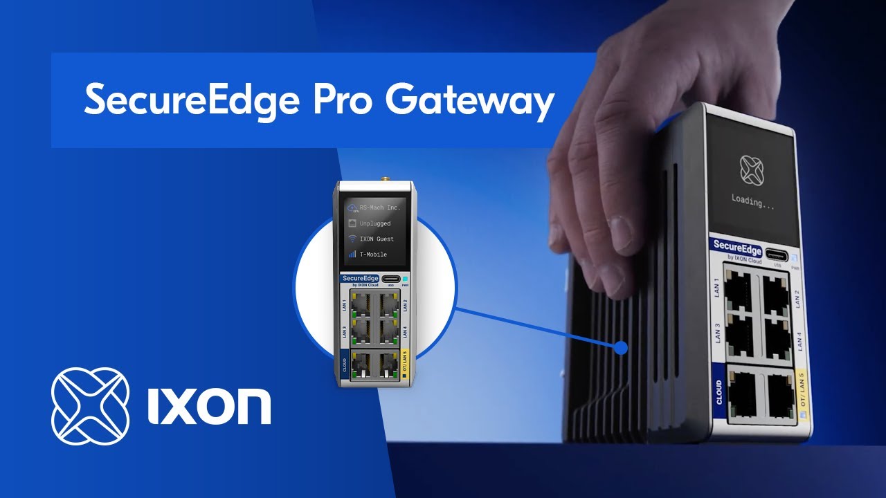 IXON's SecureEdge Pro gateway