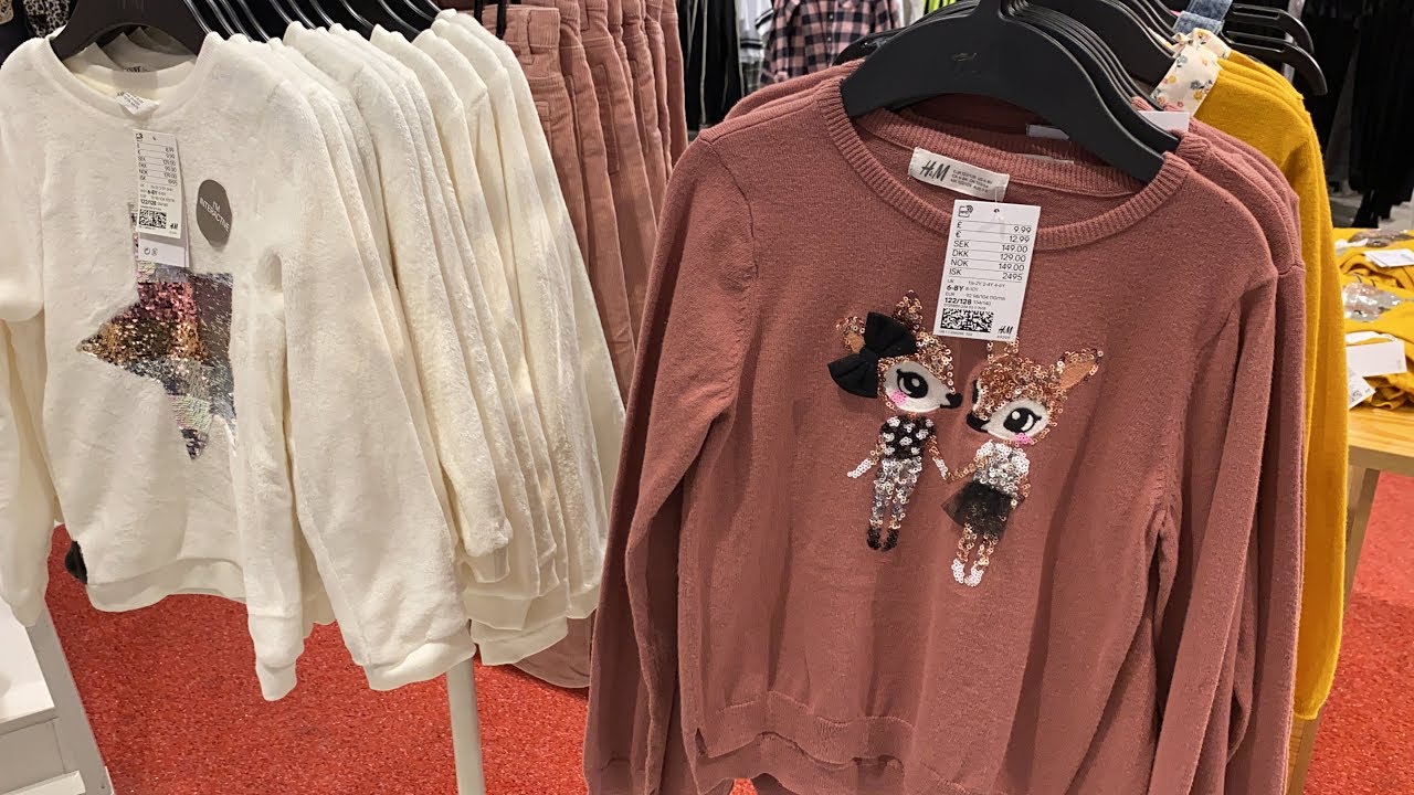 H&M Girl's Clothes ( 1½ - 10 Years ) October - 2019