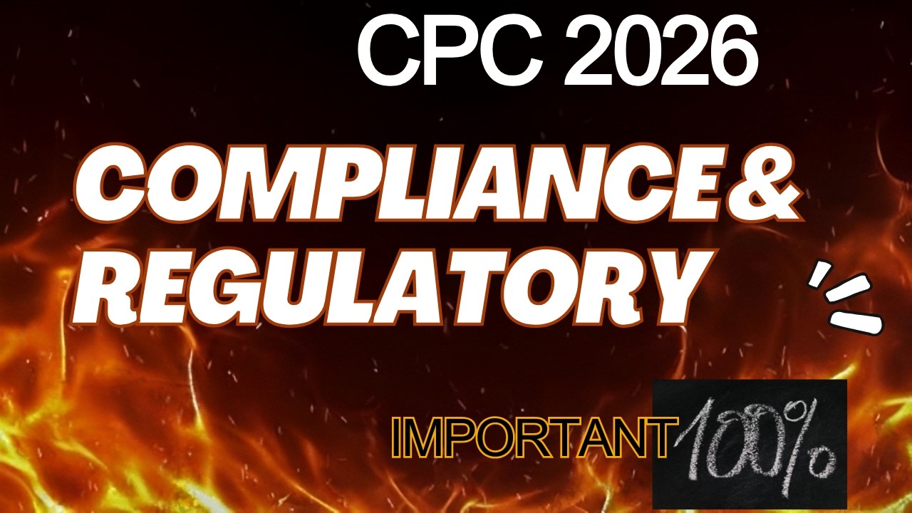 ✅2026 𝘾𝙊𝙈𝙋𝙇𝙄𝘼𝙉𝘾𝙀 & 𝙍𝙀𝙂𝙐𝙇𝘼𝙏𝙊𝙍𝙔 𝘾𝙋𝘾 𝙀𝙓𝘼𝙈 𝙌𝙐𝙀𝙎𝙏𝙄𝙊𝙉𝙎🔥💯