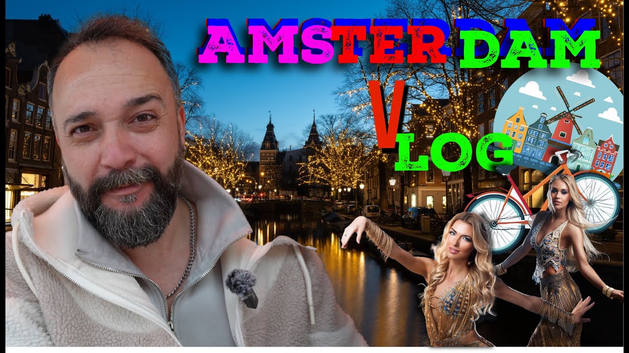 Амстердам: город, где всё может произойти в любое время [ VLog ] [4K]