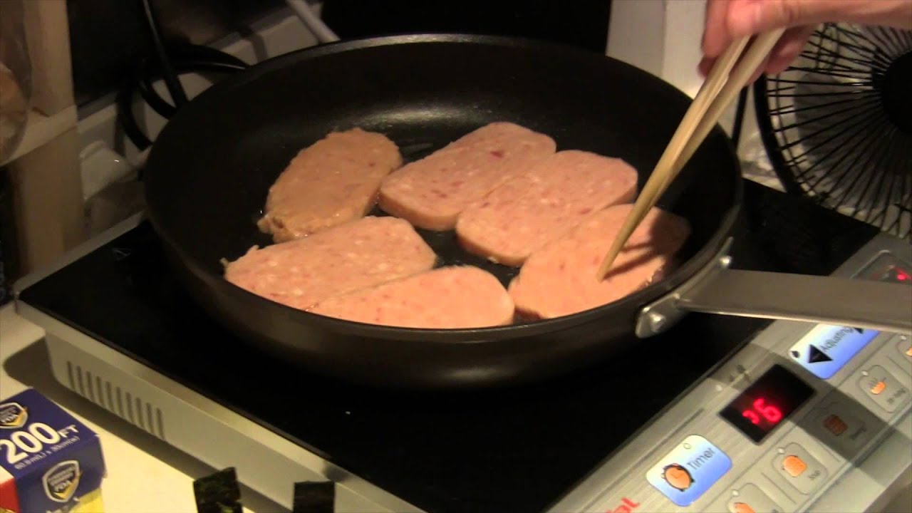 JCooking｜#2 午餐肉飯團 Spam Musubi
