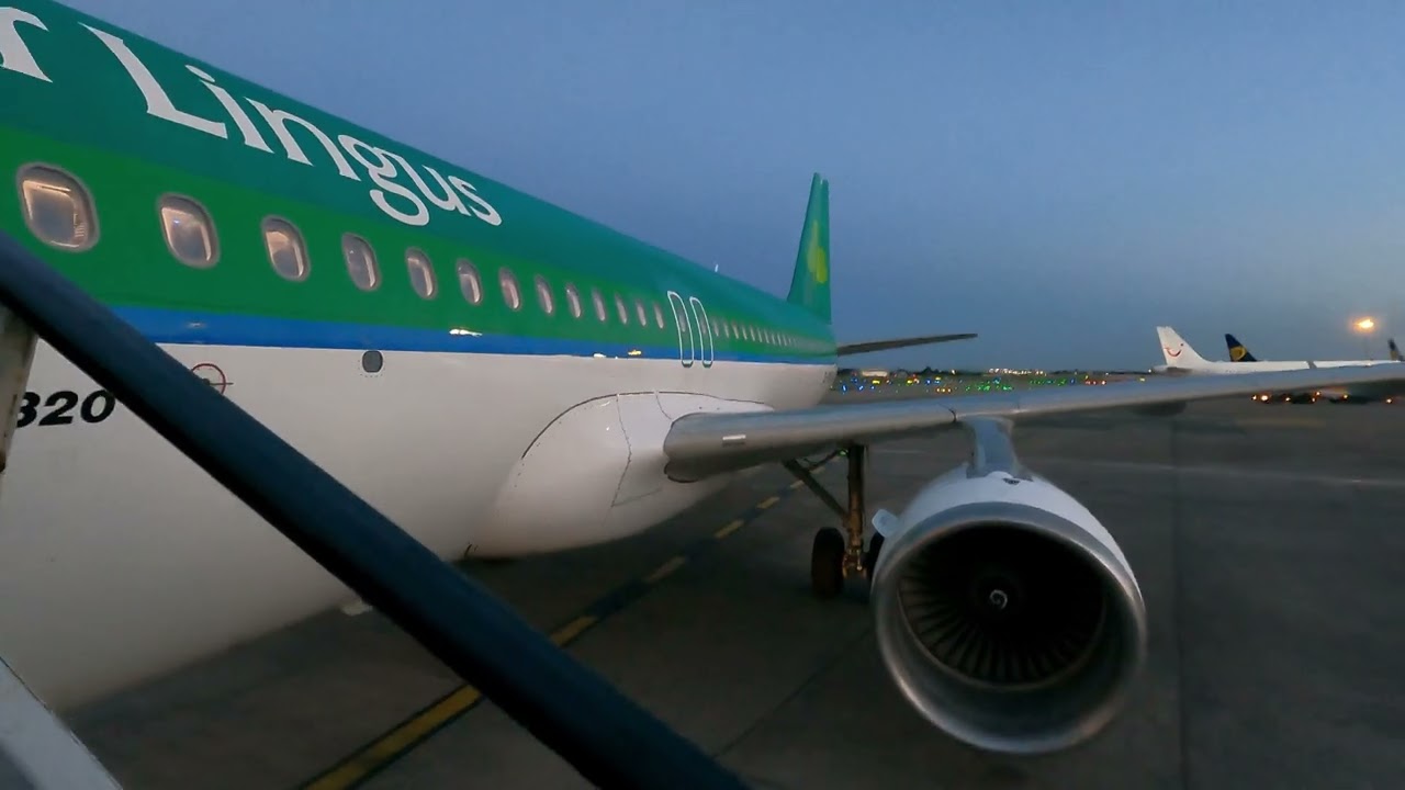 Dublin to Amsterdam | EI0602 | Aer Lingus | Schiphol Airport | SinghVlogs