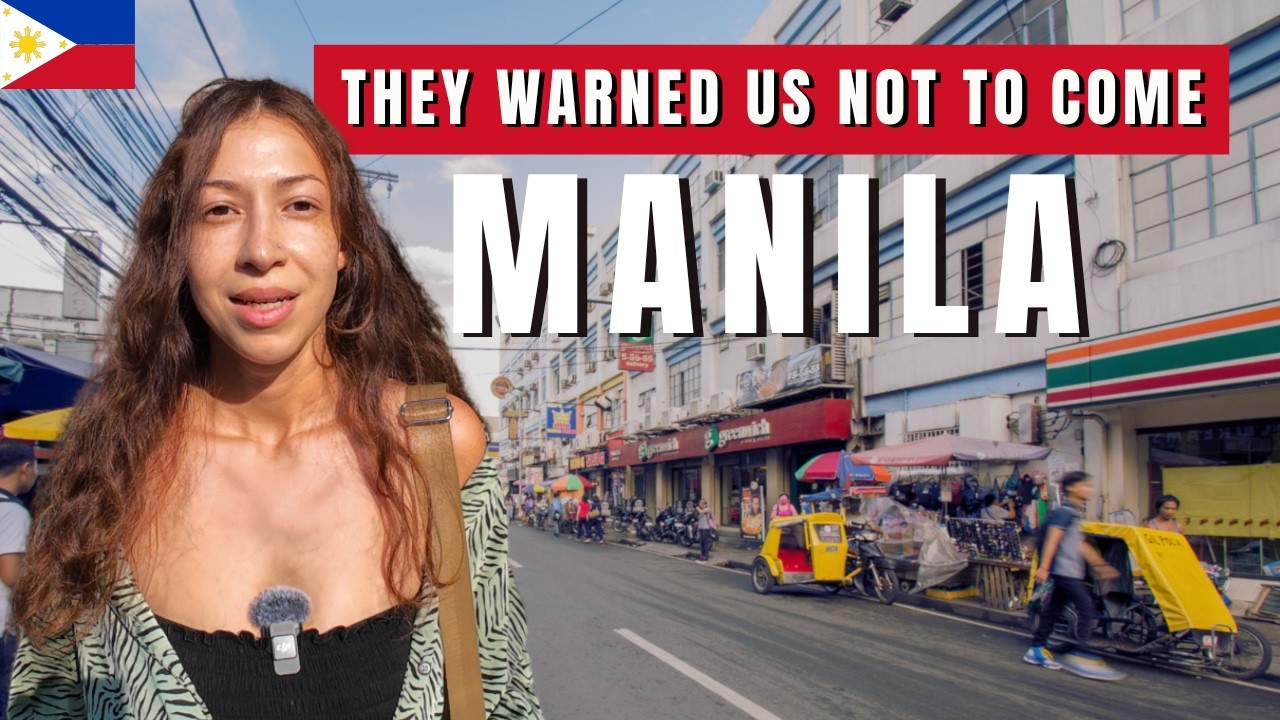 MANILA SHOCKED US! First Impressions of The Philippines’ Capital City
