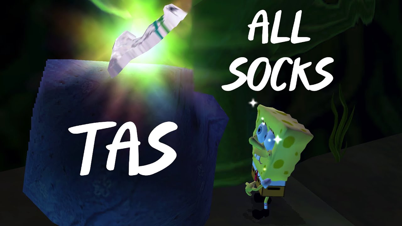 TAS Spongebob BfBB Kelp Forest All Socks