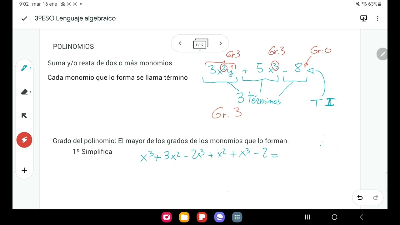 5  Polinomios