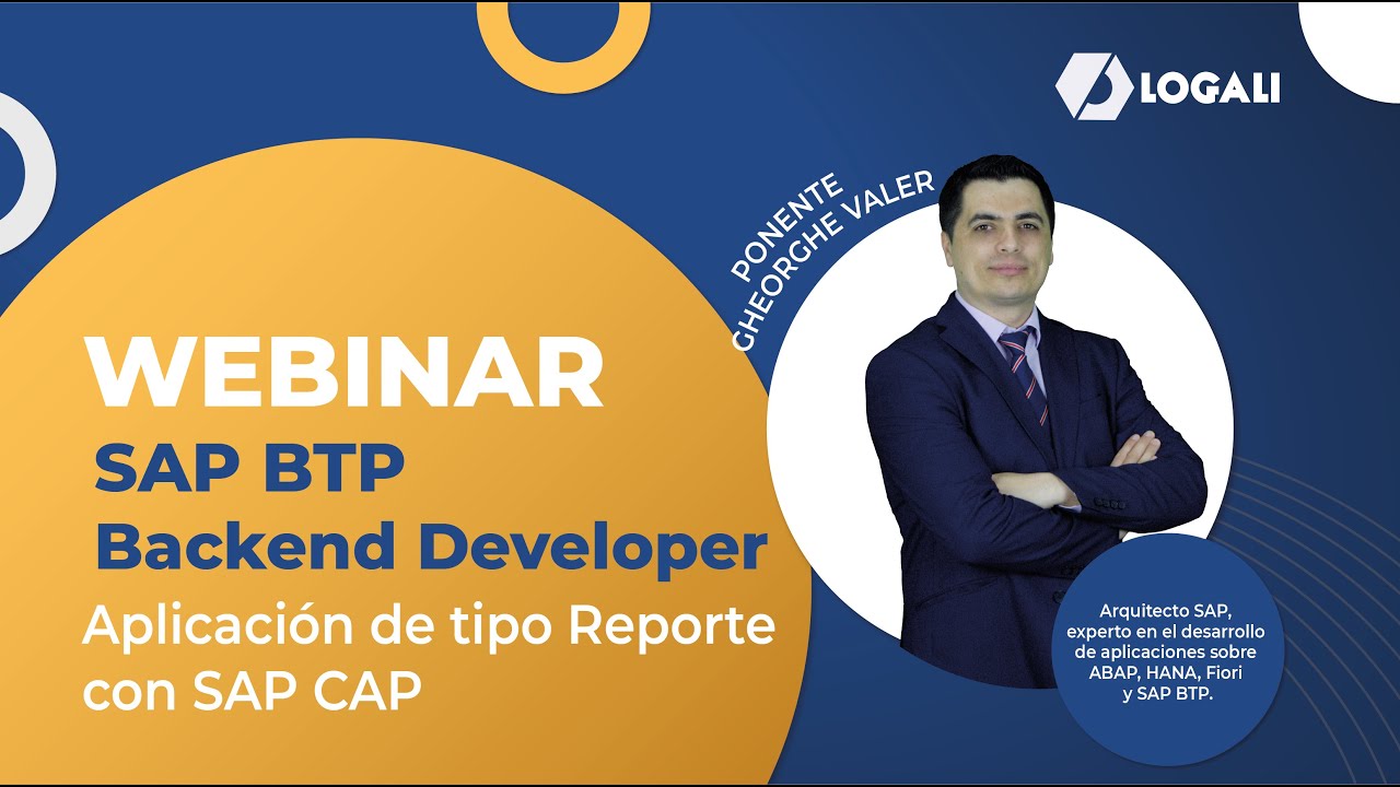 Backend Developer - Aplicación de tipo Reporte con SAP CAP