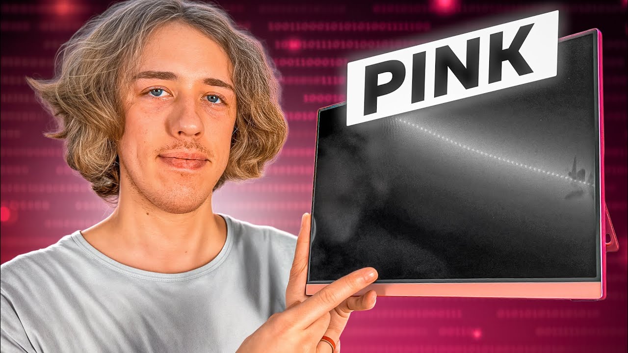 Обзор портативного монитора Pink Veout V1