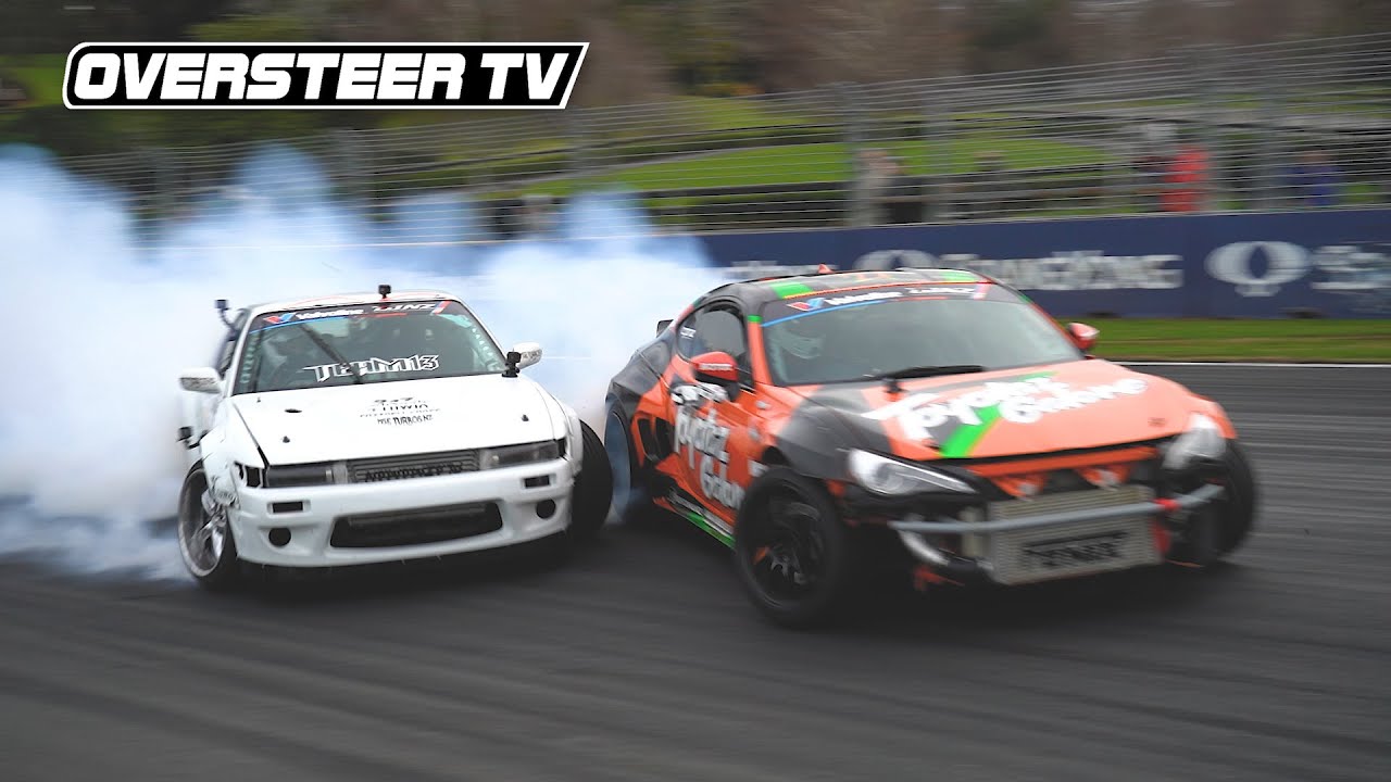 Drifting at 125 mph / 200kmh - D1NZ Pukekohe 2020