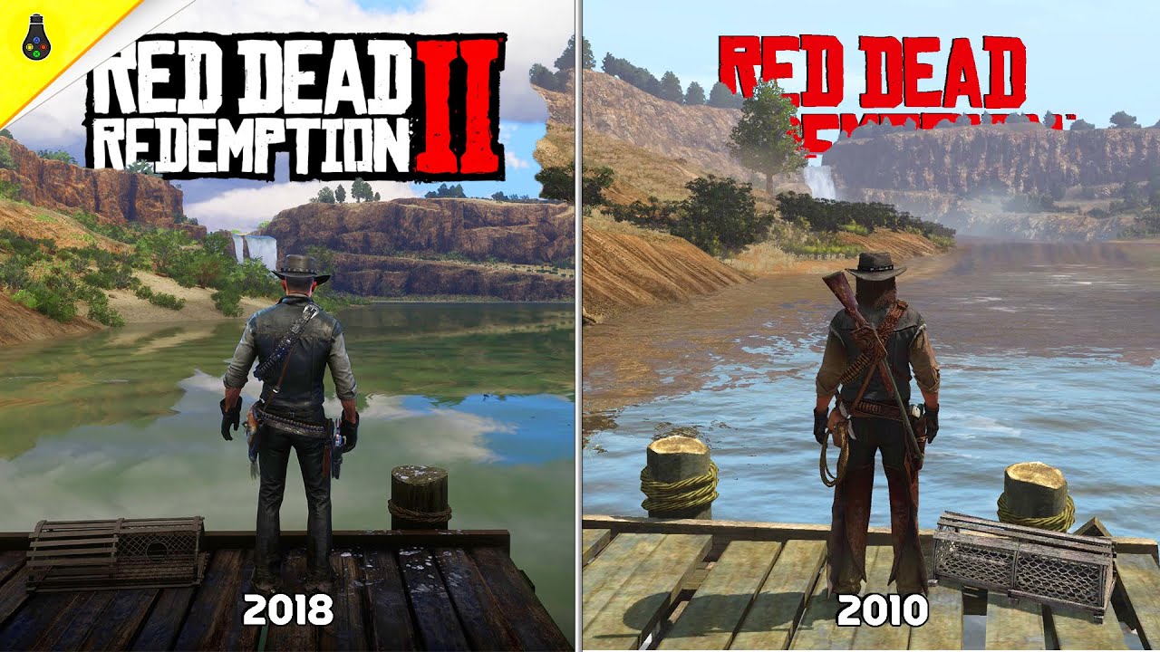 Red Dead Redemption 2 против Red Dead Redemption — детали и сравнение физики