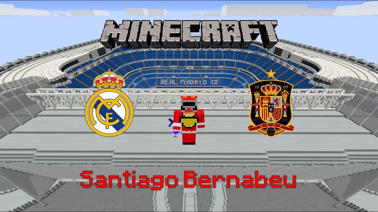 Estadios en Minecraft #7: Santiago Bernabéu