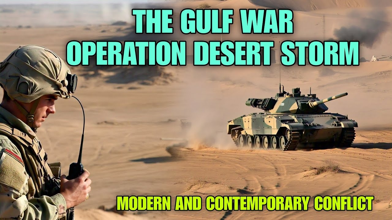 The Gulf War Operation Desert Storm | Conflict History