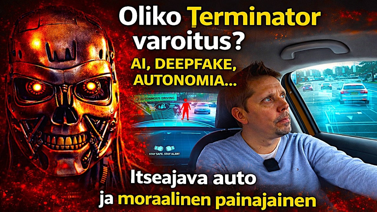 Terminator oli varoitus? Itseajava auto ja moraalinen painajainen 