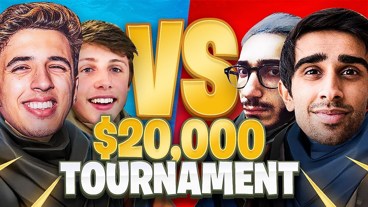 CHIP & W2S VS VIKKSTAR & TINNY - KEEMSTAR'S FORTNITE TOURNAMENT