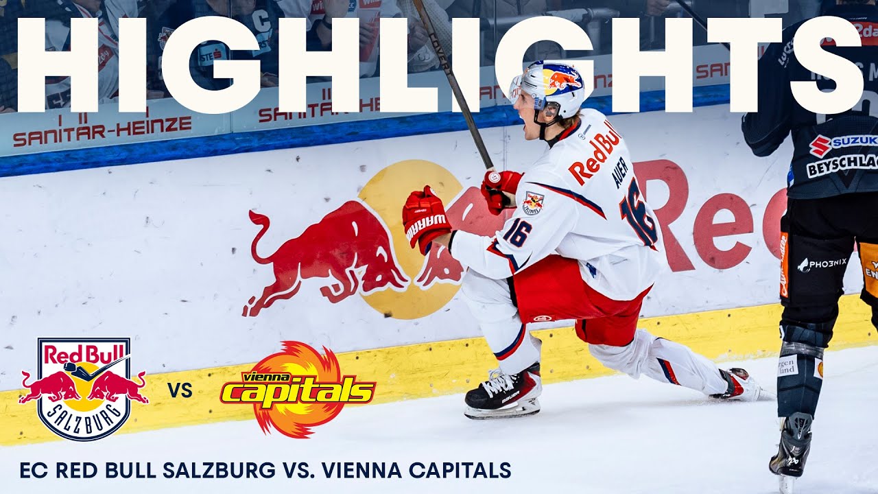 EC Red Bull Salzburg vs. Vienna Capitals - Game Highlights
