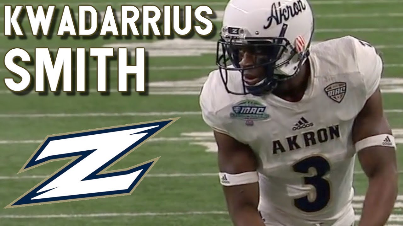 The FASTEST Receiver in College Football 🏃🏾💨 Official Kwadarrius Smith Akron Highlights