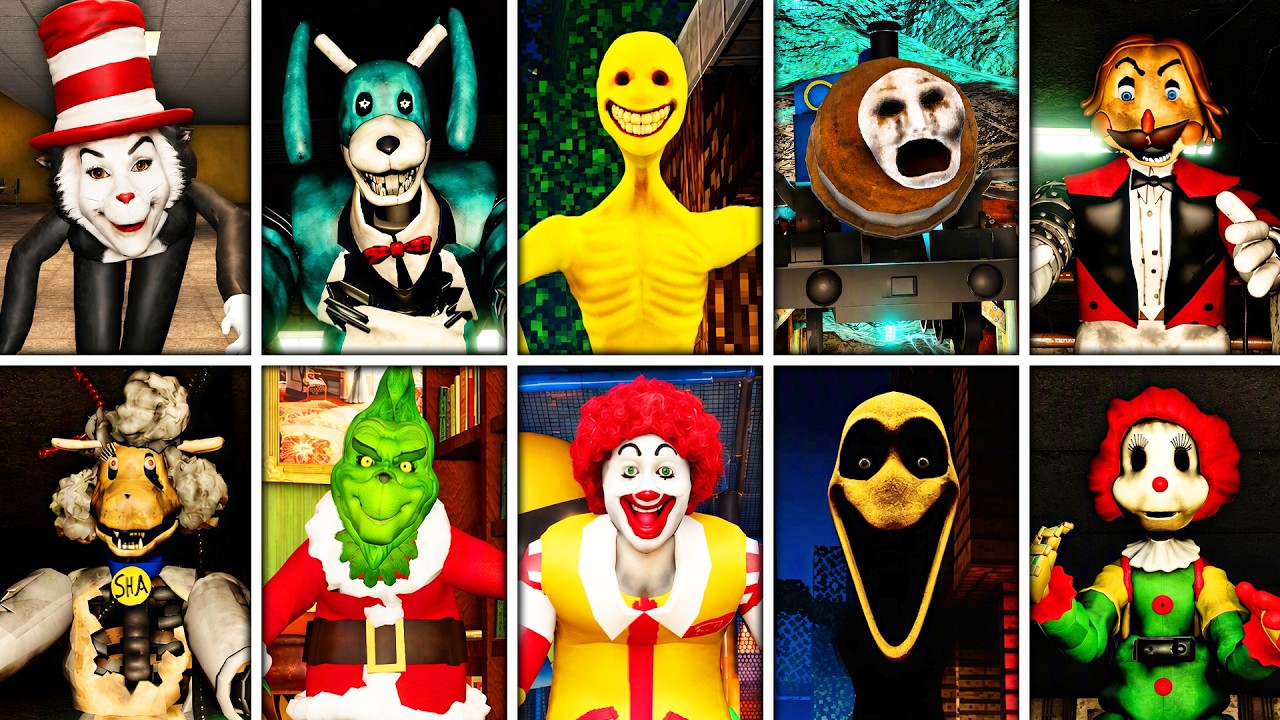 SCREAM and RUN (Update) - All JUMPSCARES | Roblox