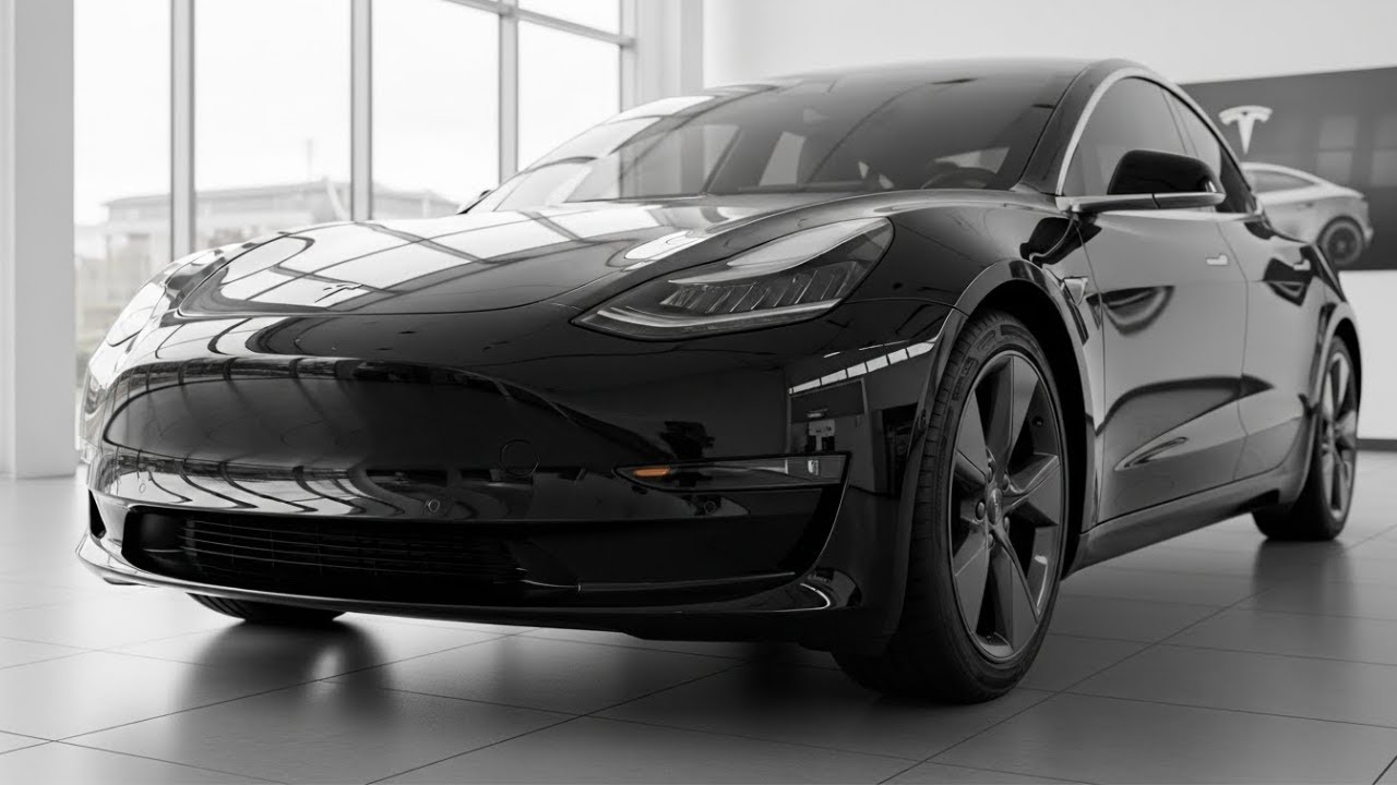 2026 Tesla Model 3 in Black 🔥 Ultra-Luxury Design, Insane Tech & Next-Gen Performance Revealed!