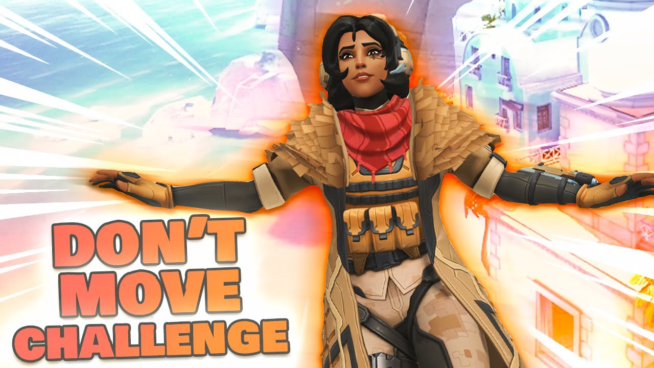 Overwatch DON'T MOVE Challenge in ranked