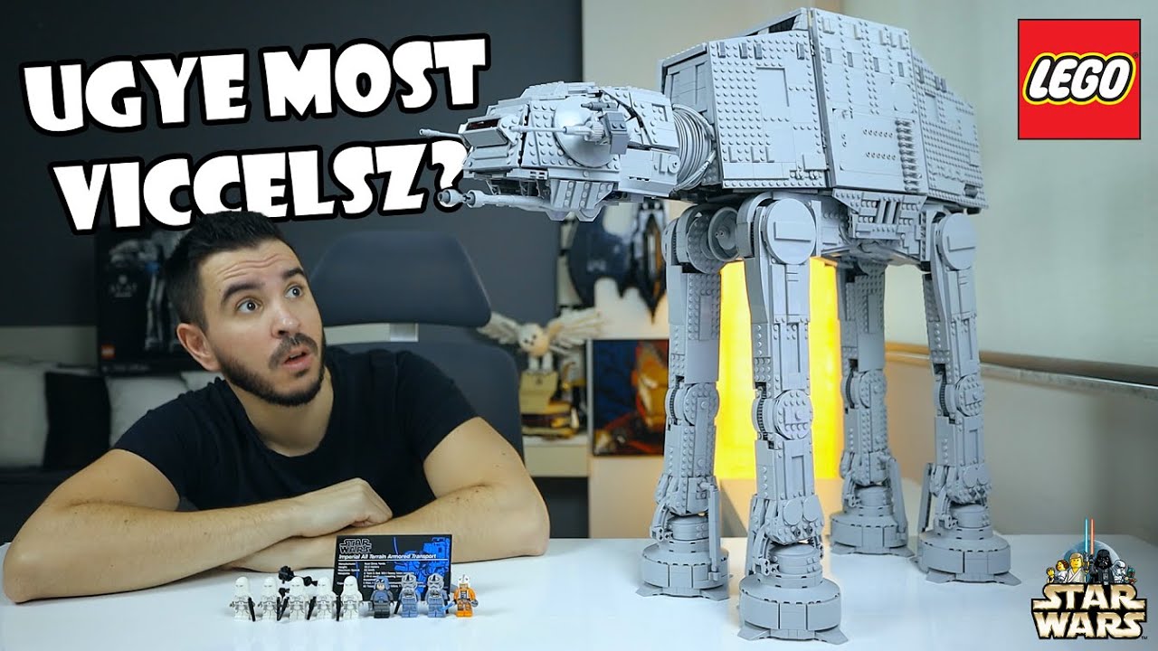 EZ lenne a legjobb STAR WARS szett valaha?😲|| LEGO 75313 UCS AT-AT lépegető
