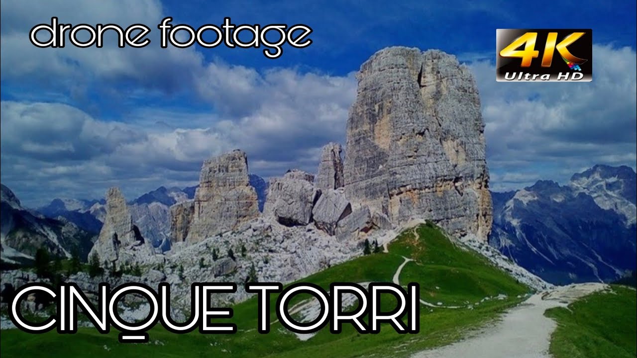 CINQUE TORRI HIKE, DOLOMITES.DRONE FOOTAGE.4K .HOW AND WHAY WE HIKE IT.