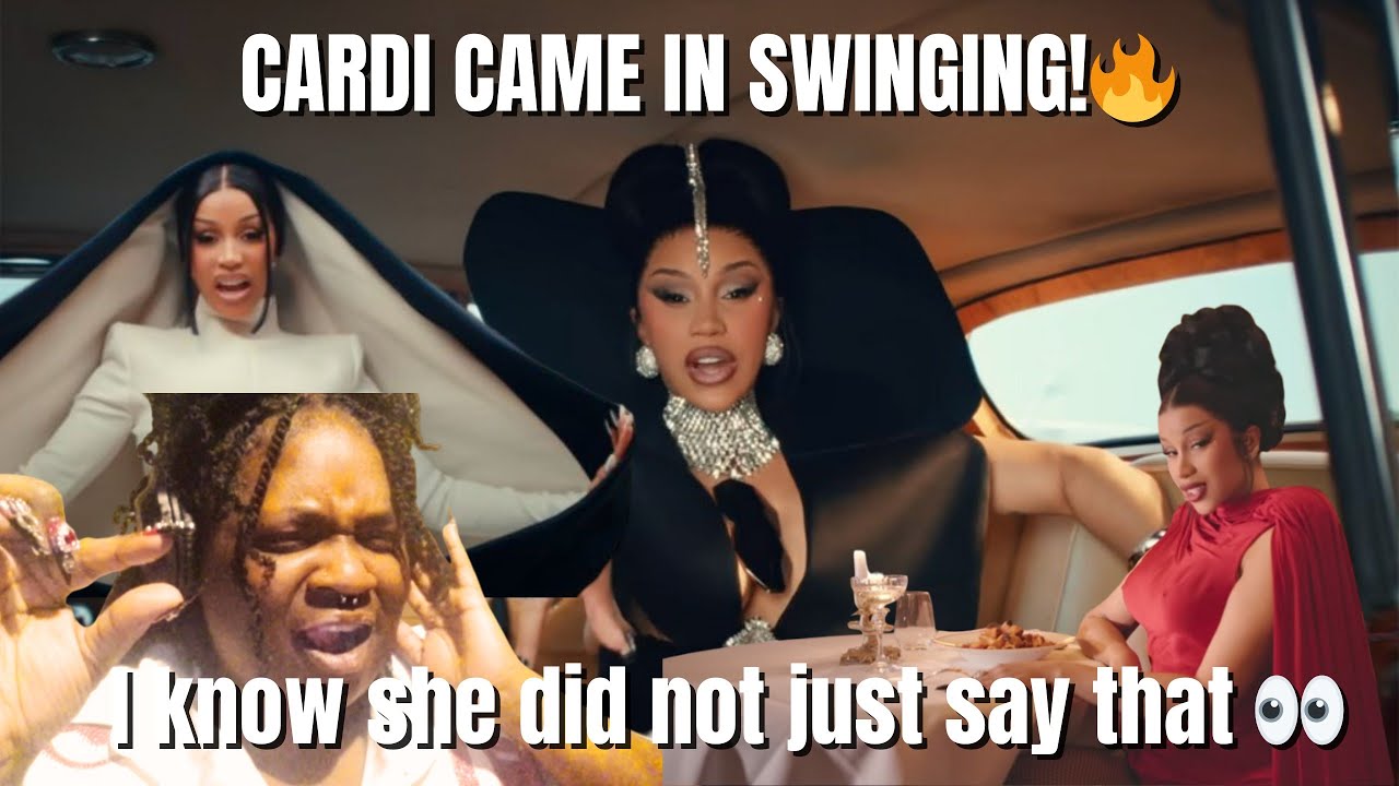 CARDI DROPPED! Imaginary Players | REACTION #cardib 