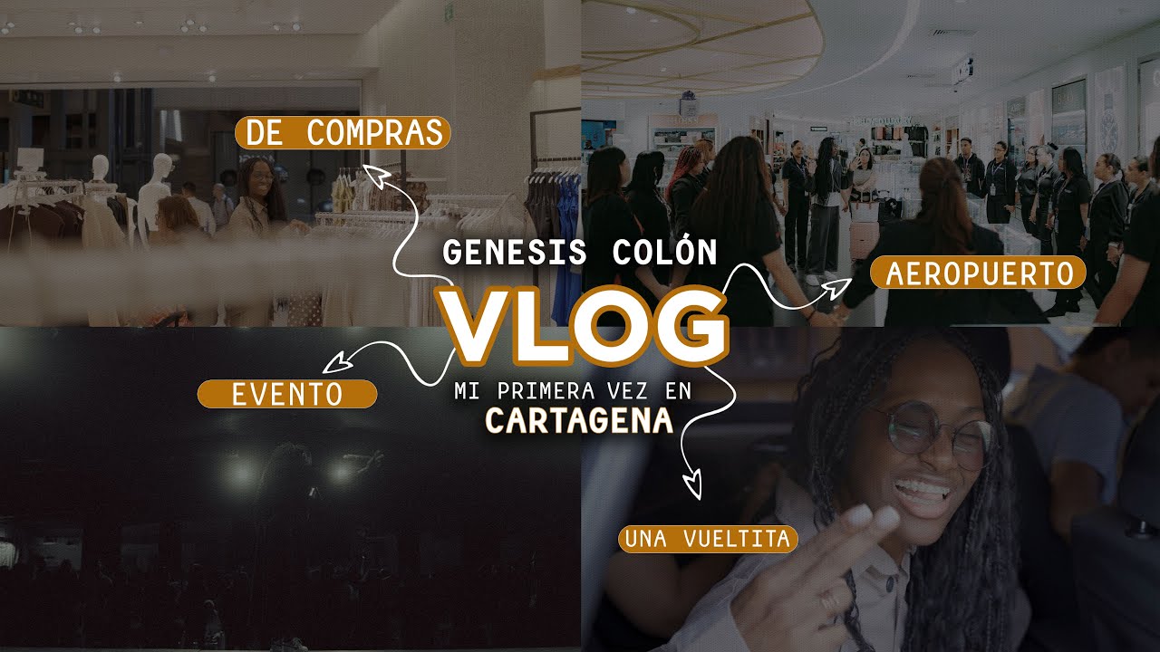 MI PRIMERA VEZ EN CARTAGENA, COLOMBIA | GENESIS COLÓN | VLOG 01