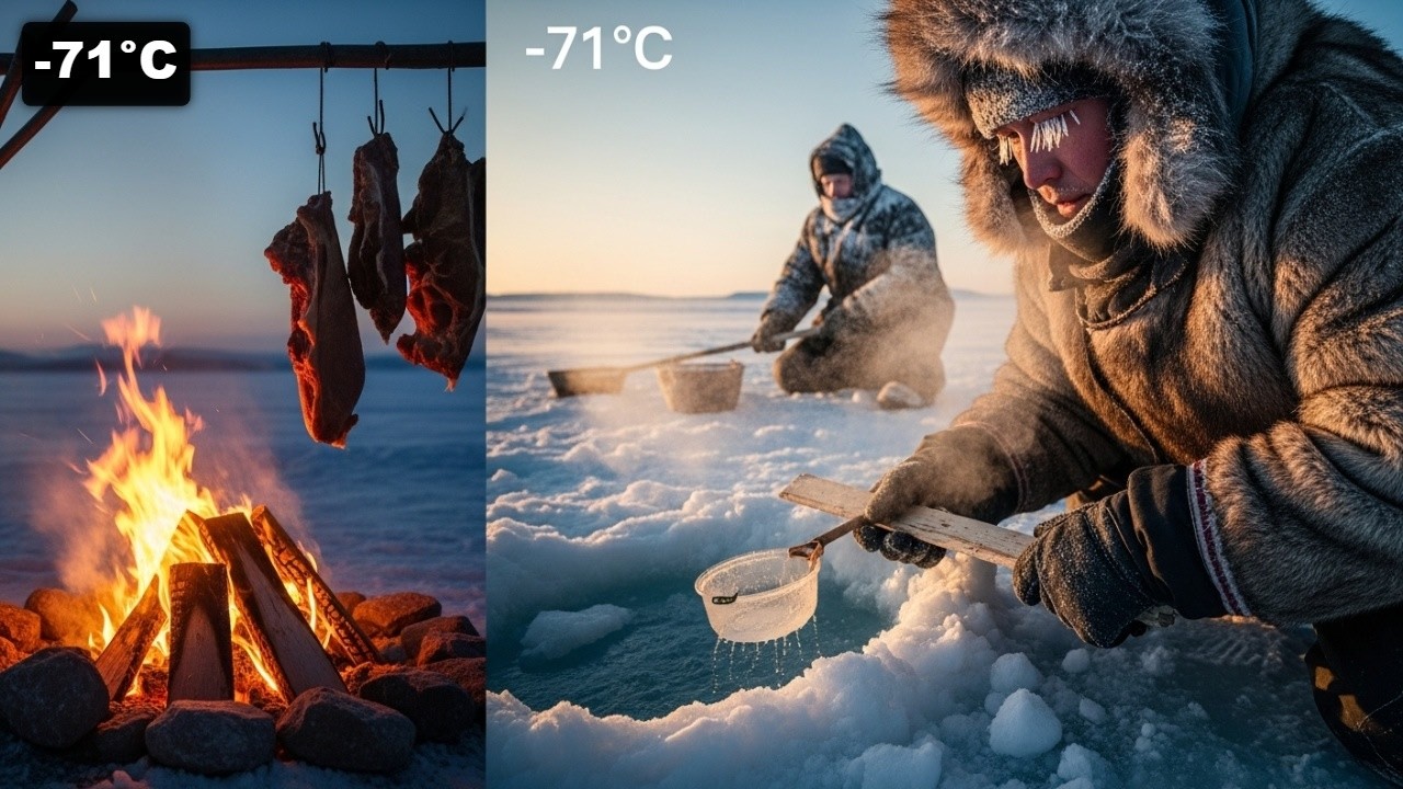 Smoking Meat at –71°C | Life in Yakutia, The Coldest Place on Earth