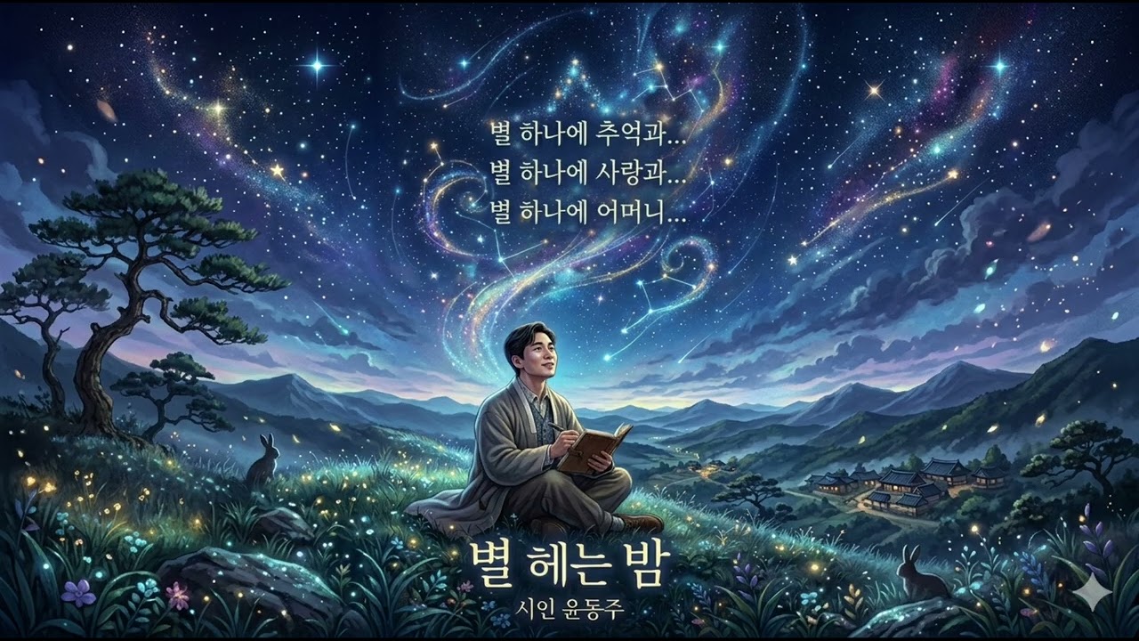 별 하나에 어머니... 가슴을 울리는 천상의 선율  -별 헤는 밤