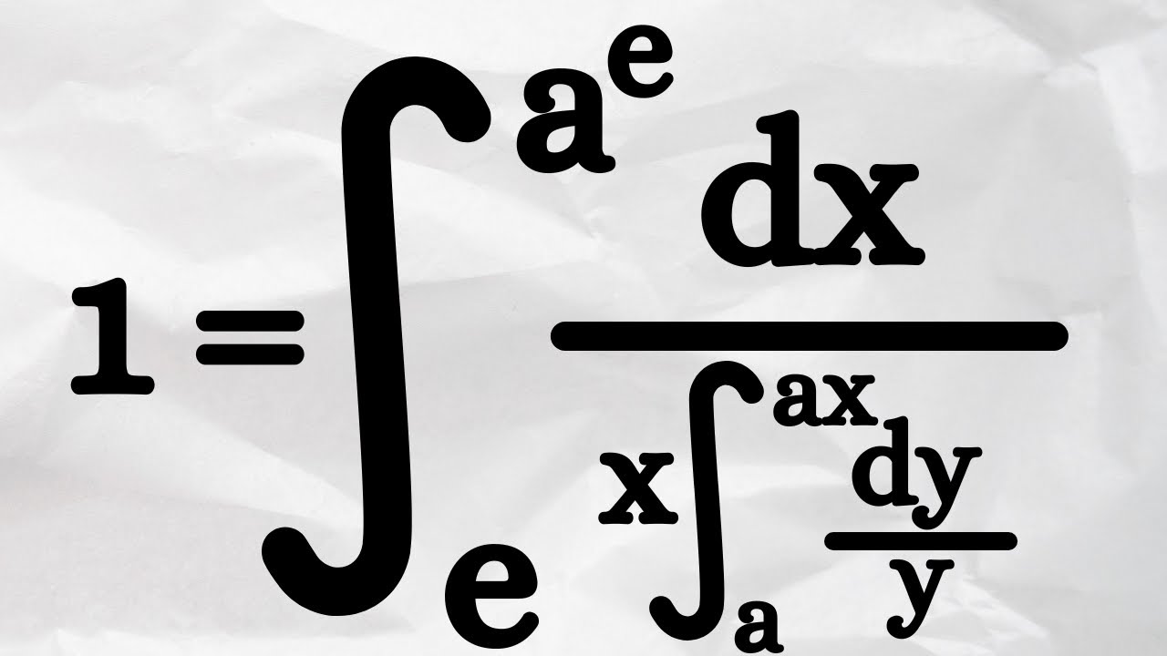 You'll love this embedded integral