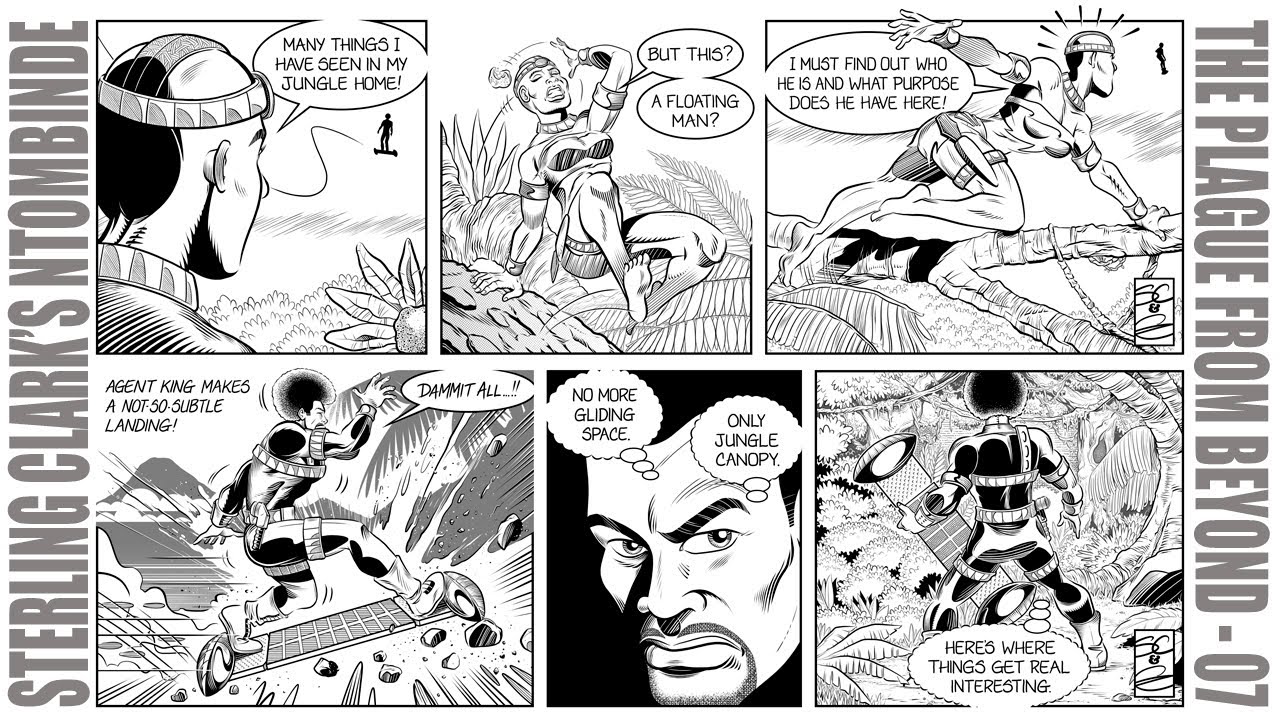 'Ntombinde: The Plague From Beyond' by Sterling Clark and Gary Yap - Page 07