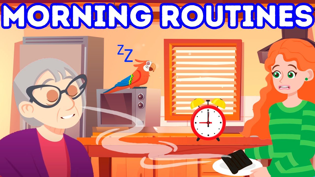 MORNING ROUTINES ☀️ | English Conversation